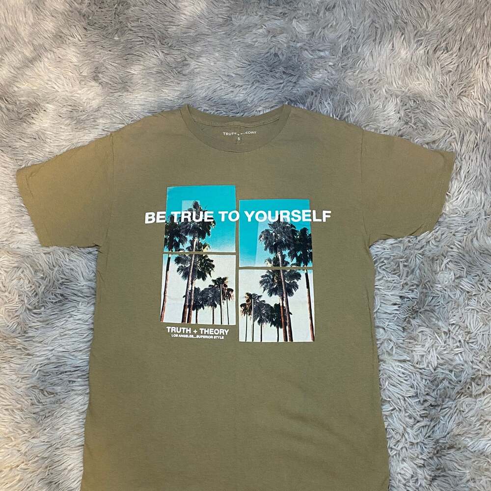 Black Palm Trees Graphic Tee